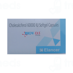 Biov D3 60000 IU Softgel Capsule 4