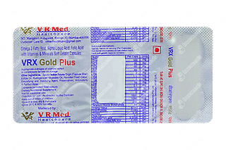 Vrx Gold Plus Capsule 10