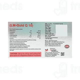 Lm Gold Q10 Capsule 10