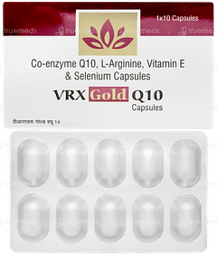 Vrx Gold Q10 Capsule 10