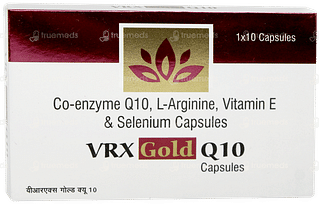 Vrx Gold Q10 Capsule 10