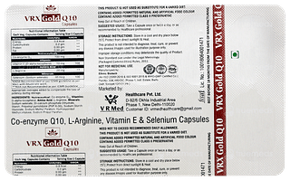 Vrx Gold Q10 Capsule 10