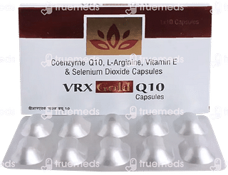 Vrx Gold Q10 Softgel Capsule 10