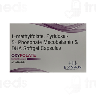 Oxyfolate Soft Gelatin Capsule 10
