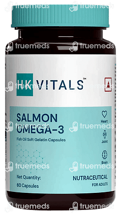 Hk Vitals Salmon Omega 3 Softgel Capsule 60