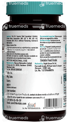 Hk Vitals Salmon Omega 3 Softgel Capsule 60