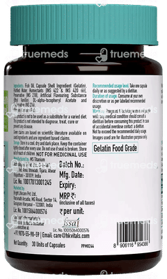 Healthkart Hk Vitals Fish Oil 1000mg Capsule 30
