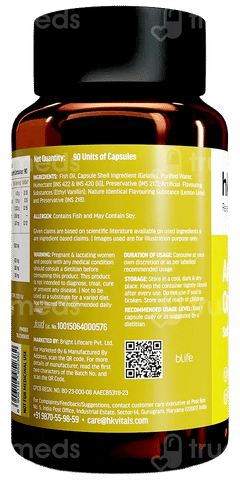Healthkart Hk Vitals Advanced Omega 3 Capsule 60