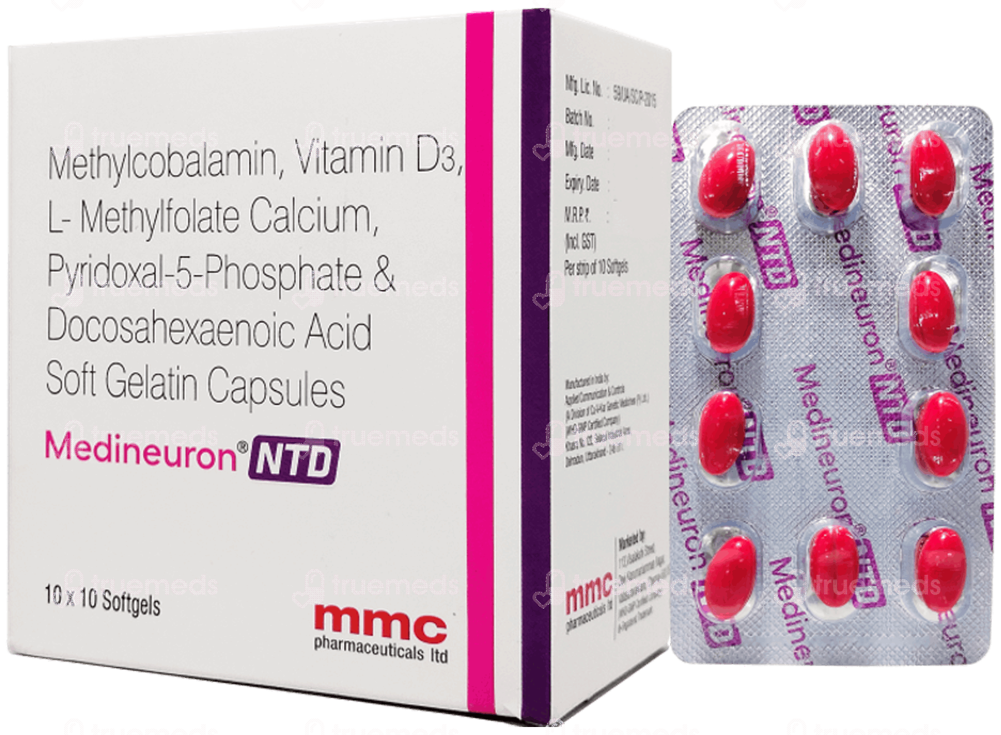 Medineuron Ntd Soft Gelatin Capsule 10
