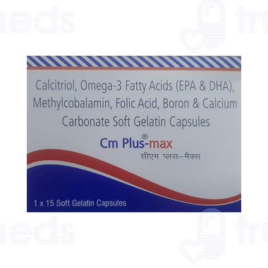 Cm Plus Max Capsule 15 - Uses, Side Effects, Dosage, Price | Truemeds