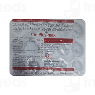 Cm Plus Max Capsule 15