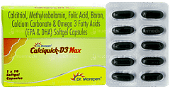 Calciquick D3 Max Capsule 10