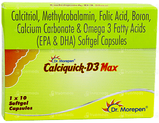 Calciquick D3 Max Capsule 10