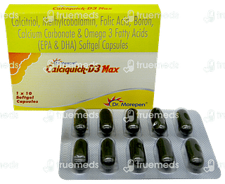 Calciquick D3 Max Softgel Capsule 10