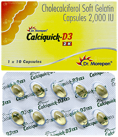 Calciquick D3 2k Capsule 10