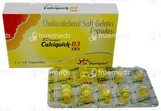 Calciquick D3 2k Capsule 10