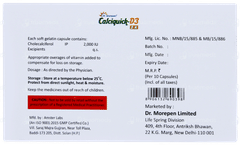 Calciquick D3 2k Capsule 10