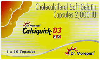 Calciquick D3 2k Capsule 10