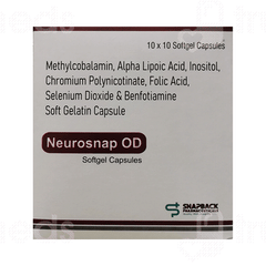 Neurosnap Od Softgel Capsule 10