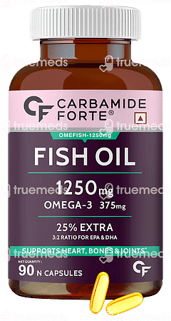 Carbamide Forte Fish Oil Softgel Capsule 90