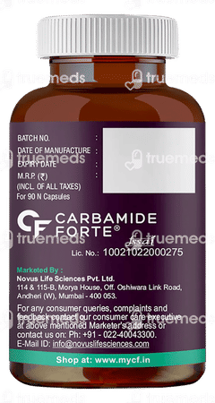Carbamide Forte Fish Oil 1250mg Omega 3 375mg Capsule 90