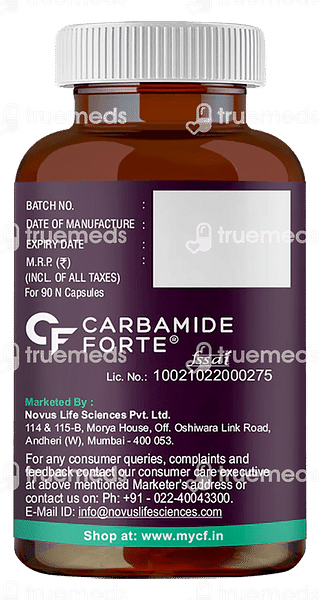 Carbamide Forte Fish Oil Softgel Capsule 90