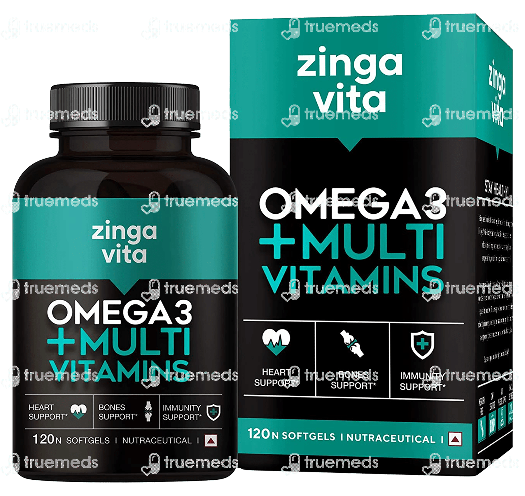 Zingavita Omega 3 Multivitamins Soft Gelatin Capsule 120 Uses, Side