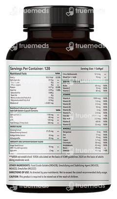 Zingavita Omega 3 + Multivitamins Softgels 120