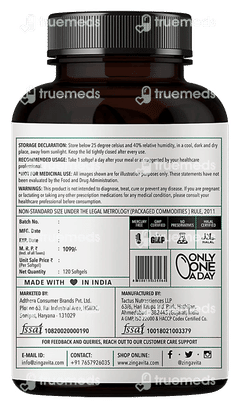 Zingavita Omega 3 + Multivitamins Softgels 120