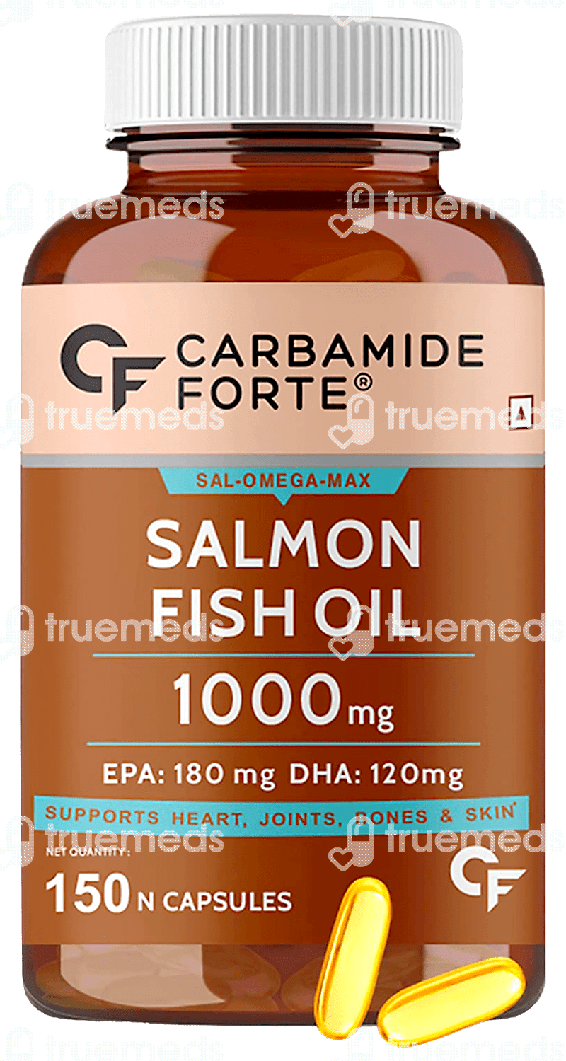 Carbamide Forte Salmon Fish Oil Softgel Capsule 150 Uses, Side