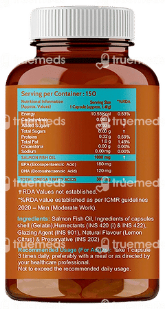 Carbamide Forte Salmon Fish Oil 1000mg Capsule 150