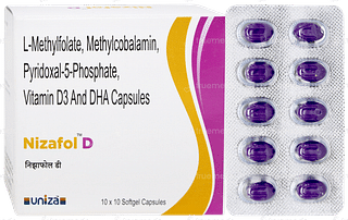 Nizafol D Capsule 10