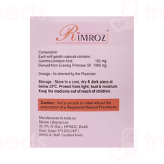 Rimroz Softgel Capsule 10 Rimroz Softgel Capsule 10