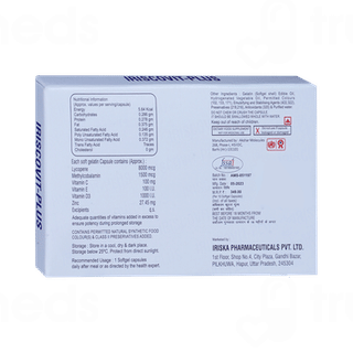 Iriscovit Plus Capsule 10