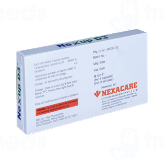 Nexup D3 Soft Gelatin Capsule 4