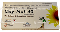 Oxy Nut 40 Capsule 15 Oxy Nut 40 Capsule 15