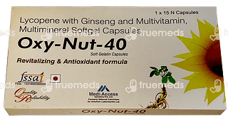 Oxy Nut 40 Softgel Capsule 15