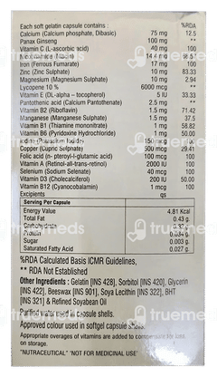 Oxy Nut 40 Capsule 15