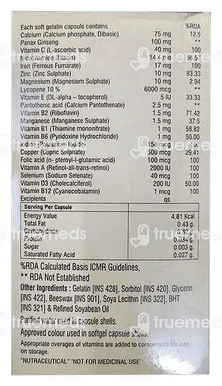 Oxy Nut 40 Softgel Capsule 15