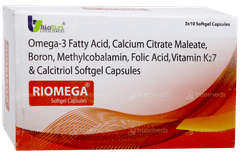 Riomega Softgel Capsule 10 Riomega Softgel Capsule 10