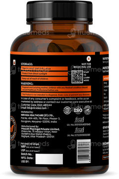 Nirvasa Omega 3 Salmon Fish Oil Softgel Capsule 60