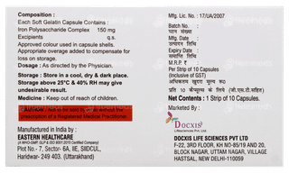 Feri Doc 150 MG Capsule 10