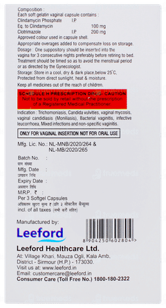 Leezole Vg Vaginal Capsule 3