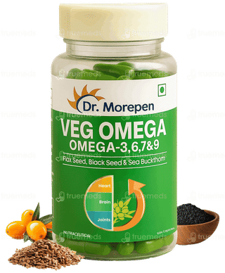 Dr Morepen Veg Omega 3 6 7&9 Capsule 60