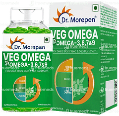 Dr Morepen Veg Omega 3 6 7&9 Capsule 60 Dr Morepen Veg Omega 3 6 7&9 Capsule 60