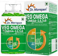 Dr Morepen Veg Omega 3 6 7 9 Capsule 60