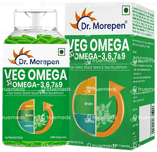 Dr Morepen Veg Omega 3 6 7 9 Capsule 60