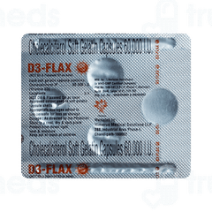 D3 Flax 60000 IU Softgel Capsule 4 D3 Flax 60000 IU Softgel Capsule 4