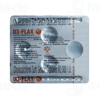 D3 Flax 60000 IU Softgel Capsule 4