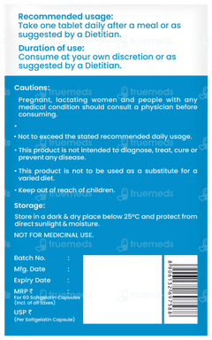 Dr Morepen Omega 3 Deep Sea Fish Oil 1000mg Capsule 60